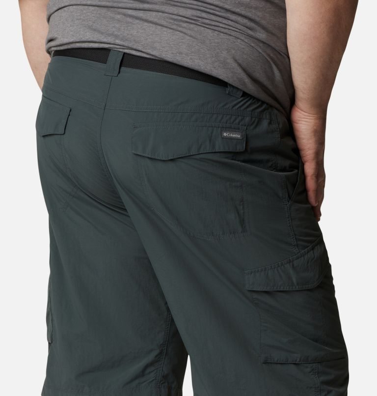 Pantaloni Scurti Columbia Silver Ridge Cargo Barbati Negrii | Plus Size RLAZ9081Q